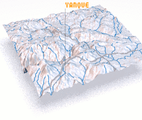 3d view of Yanque