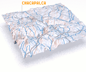 3d view of Chacapalca