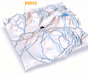 3d view of Baños