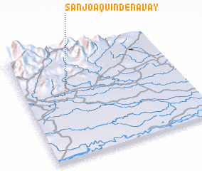 3d view of San Joaquín de Navay