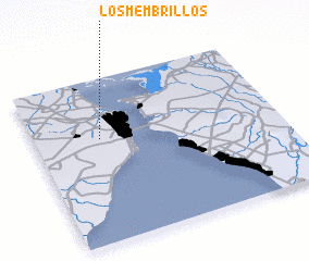 3d view of Los Membrillos