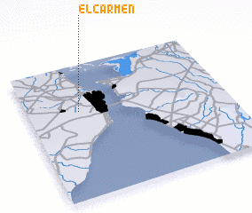 3d view of El Carmen