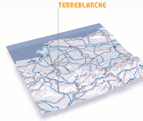 3d view of Terre Blanche