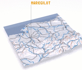 3d view of Mare Gilot