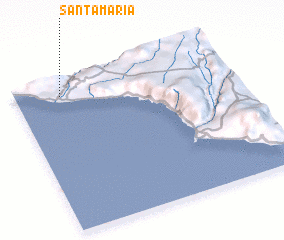 3d view of Santa María