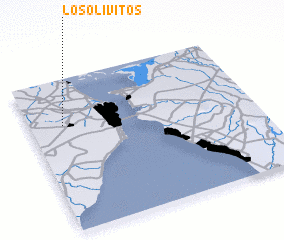 3d view of Los Olivitos