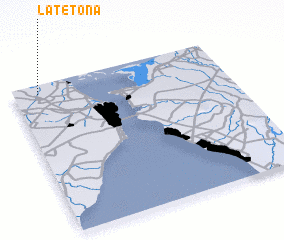 3d view of La Tetona