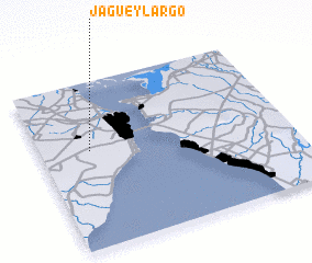 3d view of Jagüey Largo