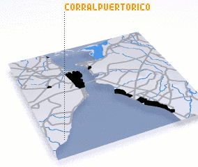 3d view of Corral Puerto Rico