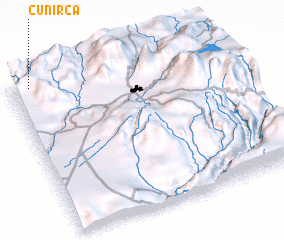 3d view of Cuñirca