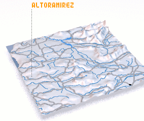 3d view of Alto Ramírez