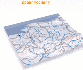 3d view of Grande Savane