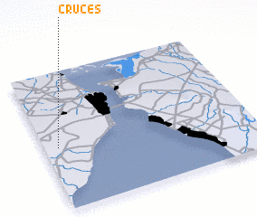 3d view of Cruces