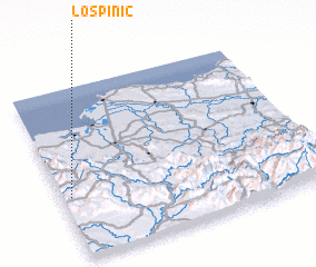 3d view of Los Pinic