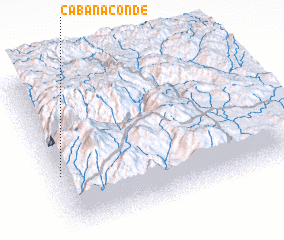 3d view of Cabanaconde