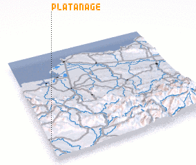 3d view of Platanage