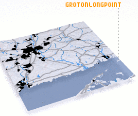 3d view of Groton Long Point
