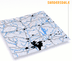 3d view of Sandersdale