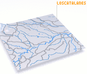 3d view of Los Catalanes