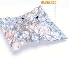 3d view of El Salado