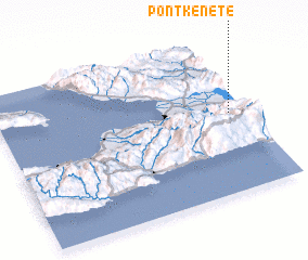 3d view of Pont Kenete