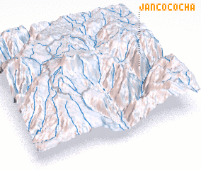3d view of Jancococha