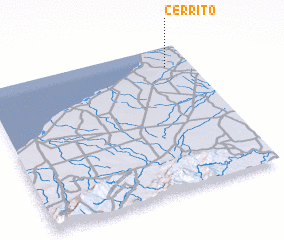 3d view of Cerrito