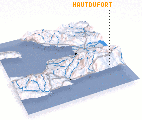 3d view of Haut Dufort