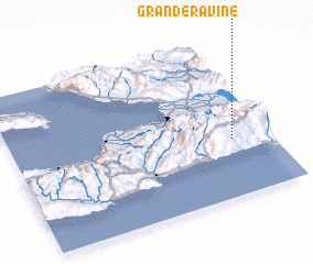 3d view of Grande Ravine