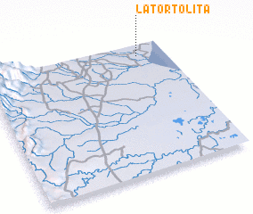 3d view of La Tortolita