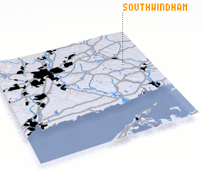 3d view of South Windham