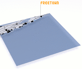 3d view of Freetown