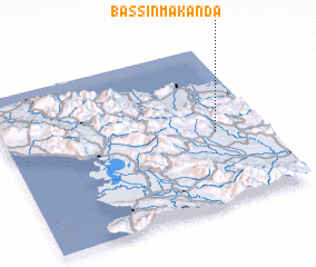 3d view of Bassin Makanda