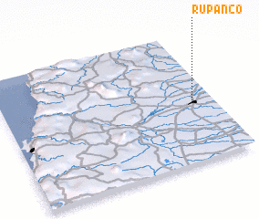 3d view of Rupanco