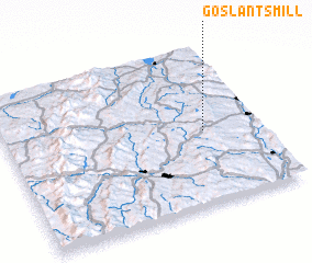 3d view of Goslants Mill