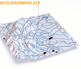 3d view of Las Parcelas de Manuelote