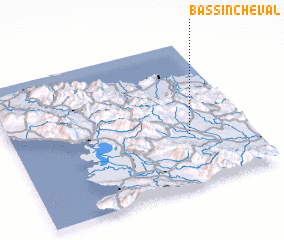 3d view of Bassin Cheval