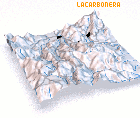 3d view of La Carbonera