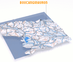 3d view of Boucan Giraumon