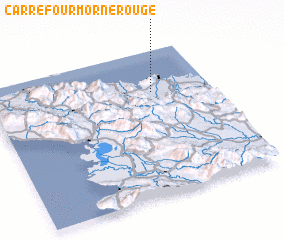 3d view of Carrefour Morne Rouge