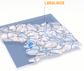 3d view of Langlaise