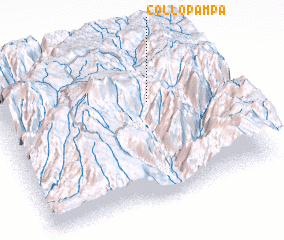 3d view of Collopampa