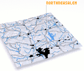 3d view of North New Salem