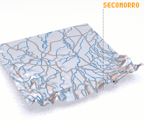 3d view of Seco Morro