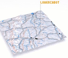 3d view of Lower Cabot