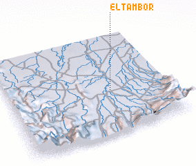 3d view of El Tambor