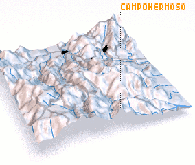 3d view of Campo Hermoso