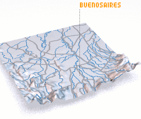 3d view of Buenos Aires