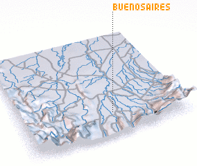 3d view of Buenos Aires