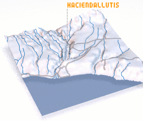 3d view of Hacienda Llutis